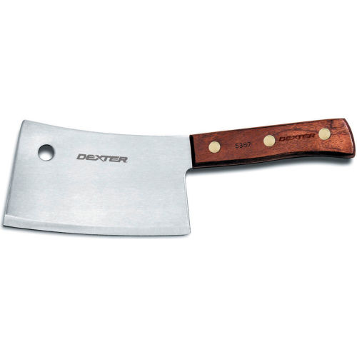 Dexter Russell 08070 - Cleaver High Carbon Steel, Stamped, 7&quot;L