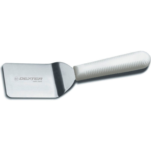 Dexter Russell 19663 - Mini Turner, High Carbon Steel, White Handle, 2-1/2"L