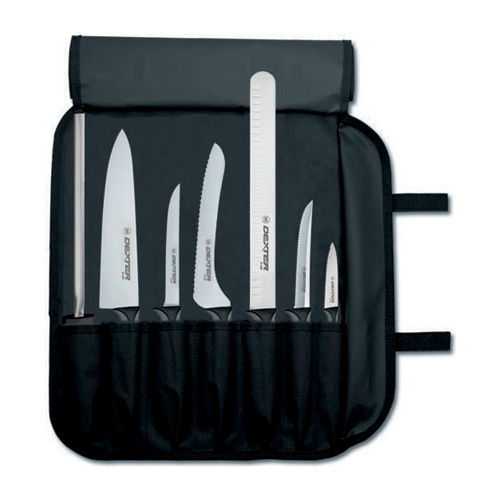 Dexter Russell 29813 - 7 Piece Cutlery Set, Black/Gray Handle