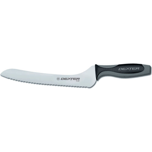 Dexter Russell 29323 - Scalloped Offset Sandwich Knife, High Carbon Steel, Stamped, 9&quot;L