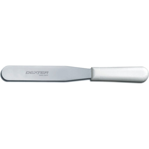 Dexter Russell S284-6 - Spatula High Carbon Steel, White handle