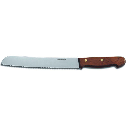 Dexter Russell 13200 - Scalloped Bread Knife, High Carbon Steel, Stamped, 8"L