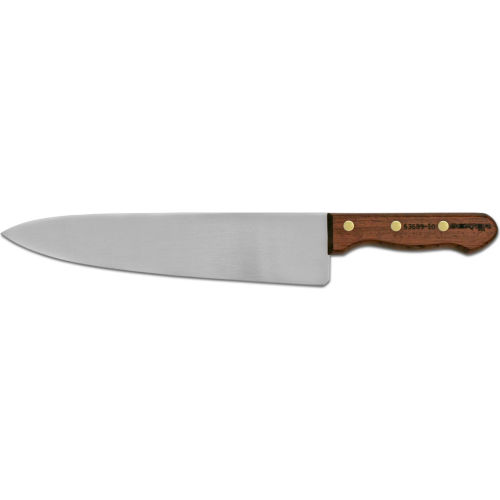 Dexter Russell 12381 - Cook's Knife, High Carbon Steel, Stamped, 10&quot;L - Pkg Qty 6