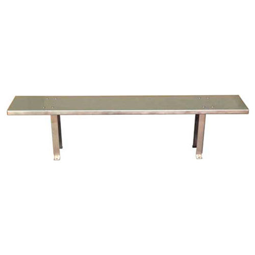 DC Tech Stainless Steel Bench BH101002, 72"W x 12"D x 18"H
