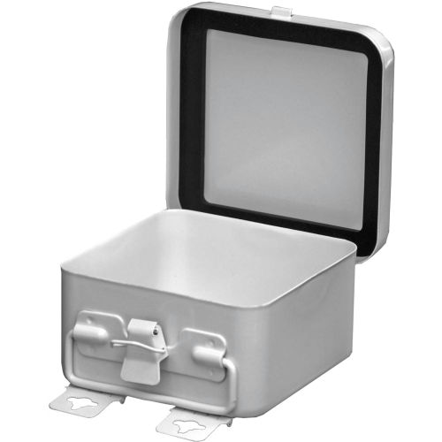 First Aid Box Metal - 4-1/2x2-3/8x4-1/2 - Pkg Qty 36