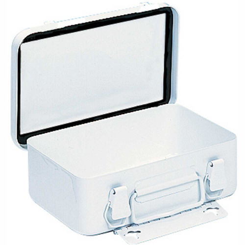 First Aid Box Metal - 7-1/2x2-3/8x4-1/2 - Pkg Qty 24