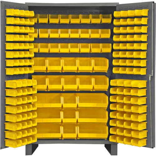 Bin Cabinet - 48W x 24D x 78H w/ 171 Bins