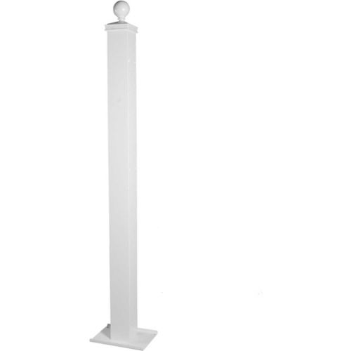 dVault Side Mount/Above Ground Post for Weekend Away Vault (DVJR0060) DVJR0060SMPA - White