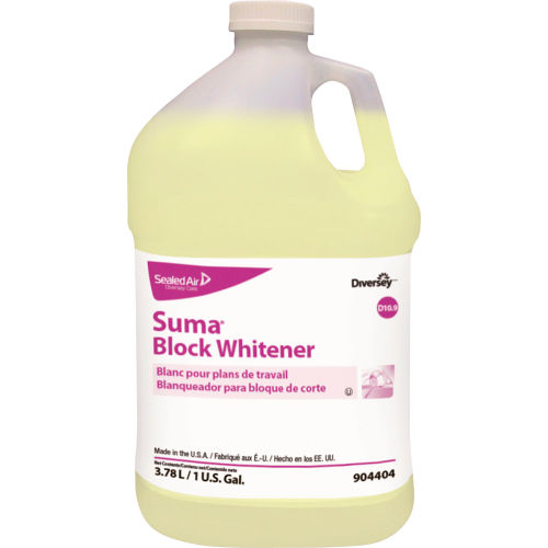 Suma Block Whitener, Gallon Bottle. 4 Bottles/Case