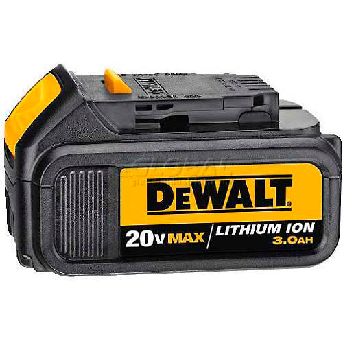 DeWALT&#174; DCB200 DCB230 20V Li-Ion 20V MAX Battery 3Ah Extended Capacity