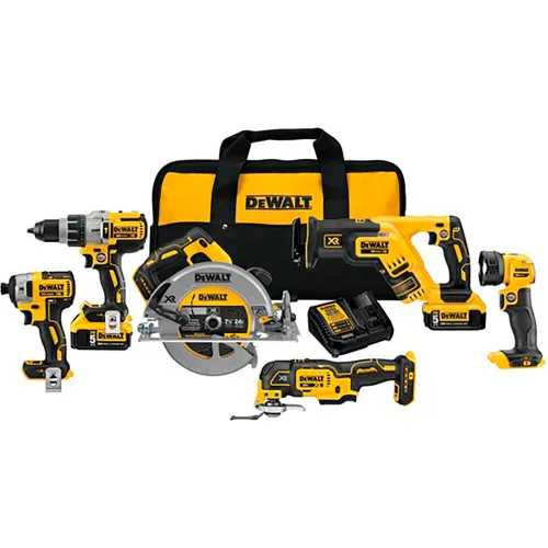 Dewalt 20V MAX 10 Tool Combo Kit with 2 Batteries Charger 2