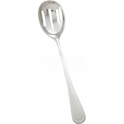Winco 0030-24 Shangarila Banquet Slotted Spoon, 12/Pack