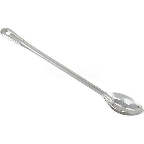 Winco BSST18 Slotted Basting Spoon, 18"L, Stainless Steel Pkg Qty 12