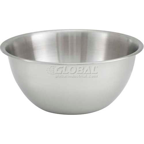 Winco MXBH-1300 Deep Mixing Bowl, 13 Qt, 15"D - Pkg Qty 12