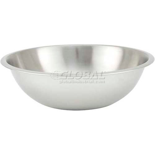 Winco MXHV-150 Heavy-Duty Mixing Bowl, 1-1/2 Qt, 7-7/8"D - Pkg Qty 12