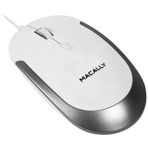 Macally - UCDynaMouseSG - USB-C Optical Quiet Click Mouse - Black & Space  Gray