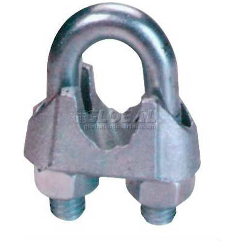 Drop Forged Wire Rope Clip, 1/8", Package of 2