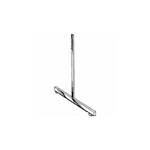 Rectangular Tubing Leg For Grid Panel - Semi-Gloss White - Pkg Qty 12