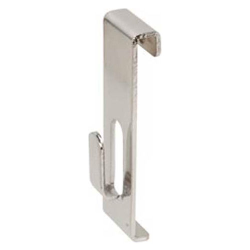 Flush Notched Hook - Chrome - Pkg Qty 96