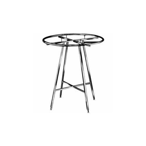 42" dia Round Folding Garment Rack (R57/WD)- Welded Chrome