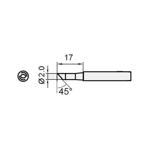 Eclipse 5SI-216N-2C - Replacement Tip for SS206E & SS207E