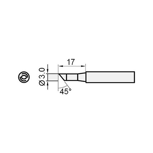 Eclipse 5SI-216N-3C - Replacement Tip for SS206E & SS207E