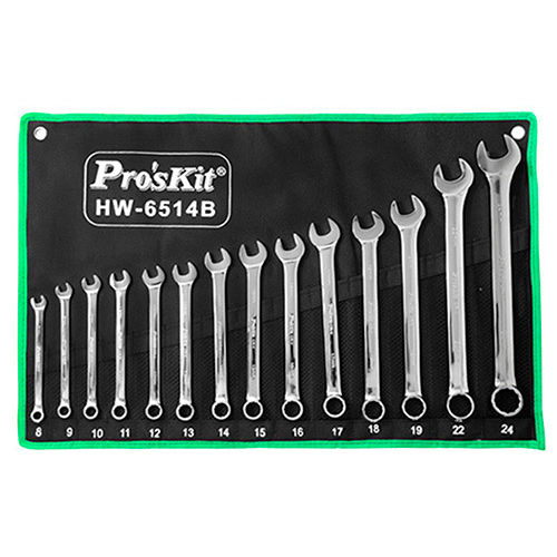 Eclipse HW-6514B - 14 Pc Combination Wrench Set, Metric