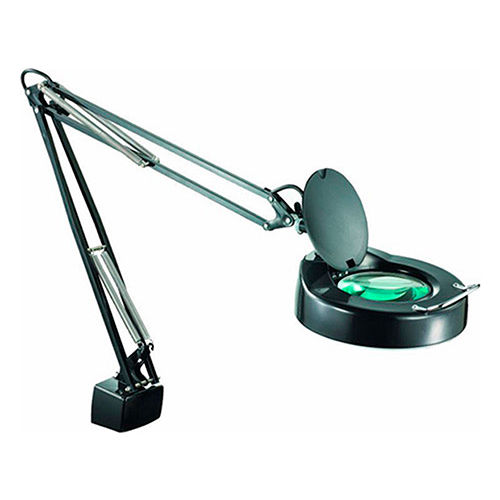 Eclipse MA-1205CA-B - Magnifier Workbench Lamp - Black, 5 Diopter