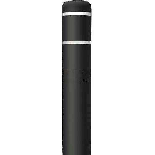 Post Guard® Bollard Cover CL1386CC, 7"Dia. X 60"H, Black W/No Tape