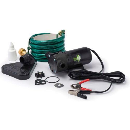 EcoFlo PUP61DC Portable Light Weight Utility Pump W/6 Ft Garden Hose