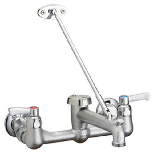 Elkay, Wall Mounted 8" Center Service Faucet W/Bucket Hook, LKB940C
