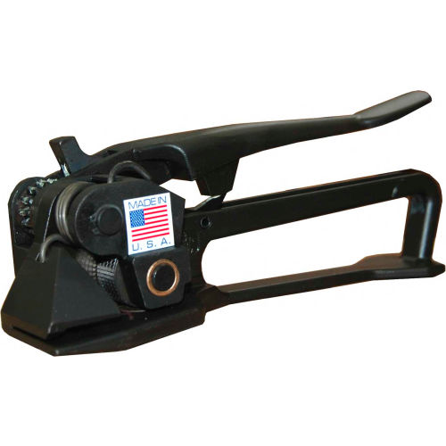 Encore Packaging Heavy Duty Feed Wheel Pusher Tensioner for 5/8&quot; To 1-1/4&quot; Strap Width, Black