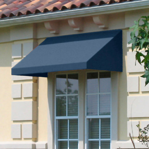 Awntech EN2442-3DB, Window/Entry Awning 3-3/8'W x 2'H x 3-1/2'D Dusty Blue