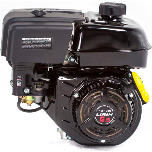 Lifan LF168F-2BDQ 6.5MHP; Electric/Recoil Start - 0.75in Horizontal Keyway Engine