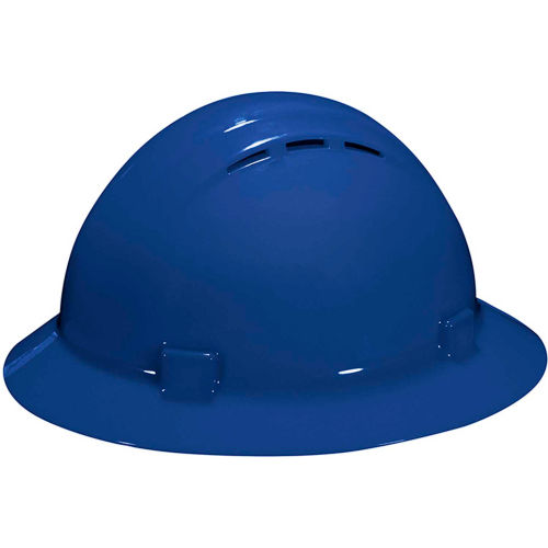 ERB® 19436 Americana Full Brim Hard Hat Vent, Mega Ratchet, 4-Point ...