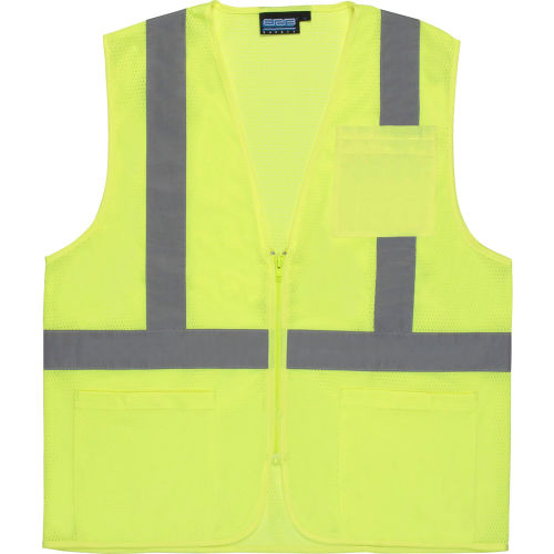 Aware Wear&#174; ANSI Class 2 Economy Mesh Vest, 61650 - Lime, Size 2XL