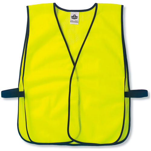 Ergodyne&#174; GloWear&#174; 8010HL Non-Certified Economy Vest, Lime, One Size