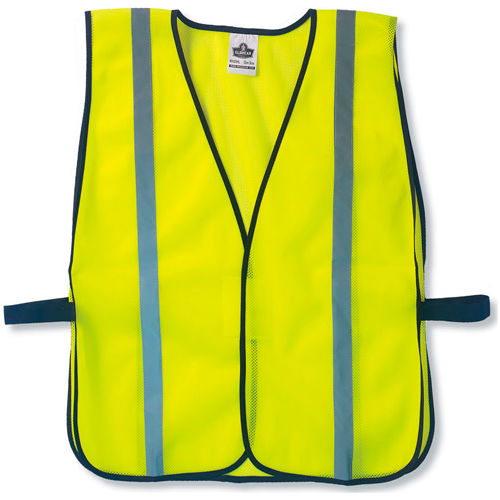 Ergodyne&#174; GloWear&#174; 8020HL Non-Certified Standard Vest, Lime, One Size