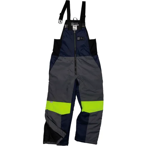 Ergodyne® N-Ferno® 6477 Cold Storage Thermal Insulated Bib Overalls, XL ...