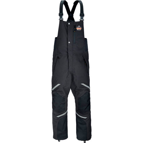 Ergodyne® N-Ferno® 6471 Thermal Overalls, Black, 2XL, 41216