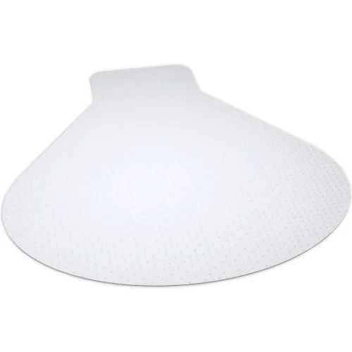 ES Robbins® Workstation Chair Mat for Carpet Medium Pile 54" x 60" Clear Beveled Edge