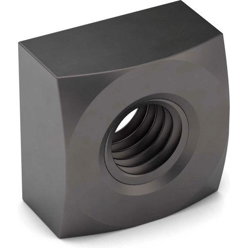 3/4-10 Square Nut - Grade 5 - Carbon Steel - Zinc Clear Trivalent - Coarse - Pkg of 10