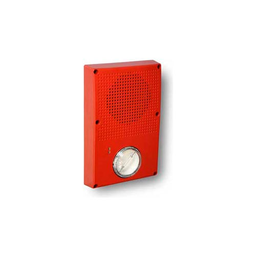 Edwards Signaling, WG4RN-SVMC, Outdoor Speaker Strobe, Red, No Fire