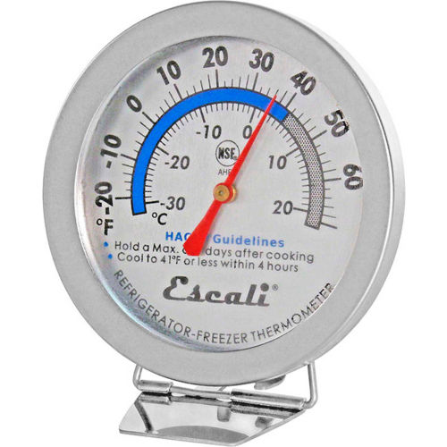 Escali&#174; AHF1-Refrigerator-Freezer Thermometer NSF Listed