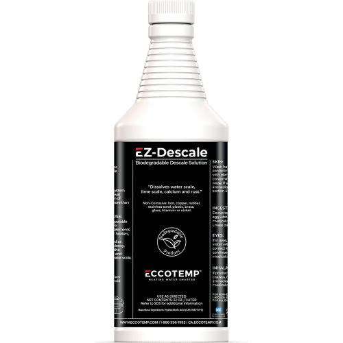 Eccotemp System Descaler Solution 32oz. - EZL32OZ