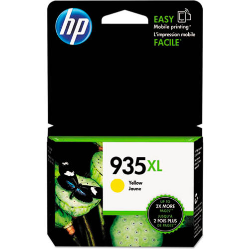 HP C2P26AN (HP 935 XL) High-Yield Ink, 825 Page-Yield, Yellow