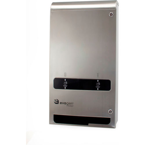 Hospeco® Evogen® EVNT3 No Touch Menstrual Care Dual Vendor, Stainless Steel