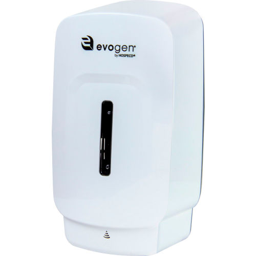 Hospeco® Evogen® No-Touch Foam Toilet Seat Cleaner Dispenser, 1000 ml, White