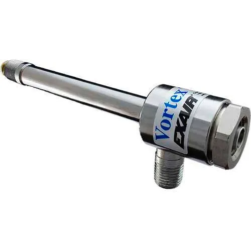 Exair 3225, Medium Vortex Tube, 25 SCFM, 1700 Btu/Hr