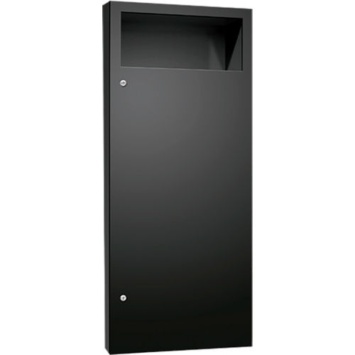 ASI® Simplicity™ SemiRecessed Powder Coated Waste Receptacle
